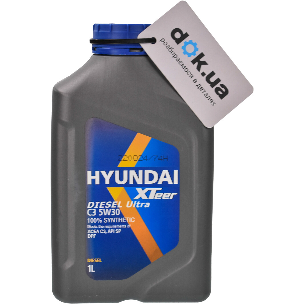 Моторна олива Hyundai XTeer Diesel Ultra C3 5W-30 для Chevrolet Evanda 1 л на Chevrolet Evanda