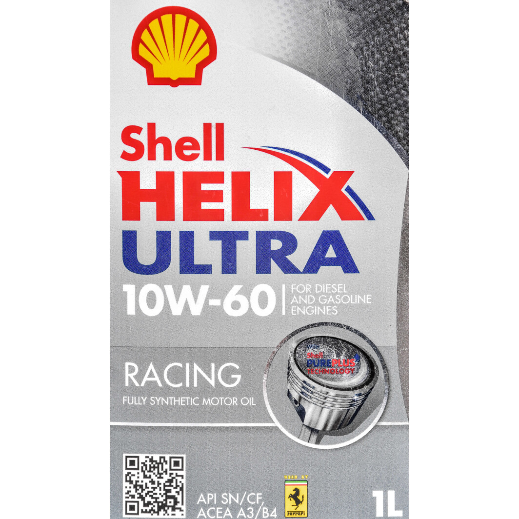 Моторна олива Shell Helix Ultra Racing 10W-60 1 л на Mitsubishi L200