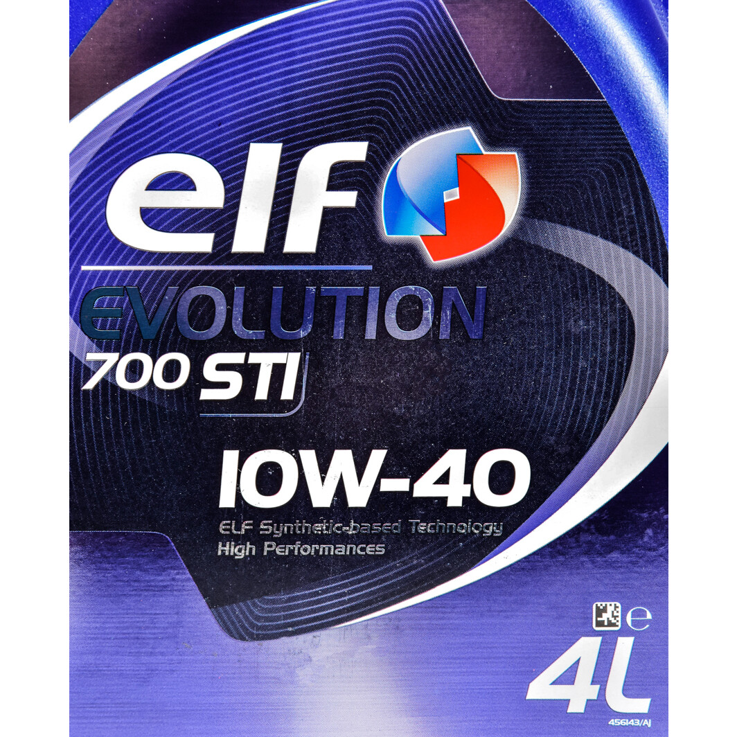 Моторна олива Elf Evolution 700 STI 10W-40 4 л на Fiat Idea