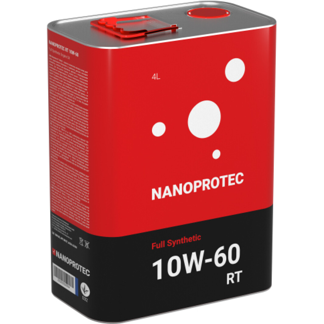 Моторна олива Nanoprotec RT 10W-60 4 л на Fiat Multipla
