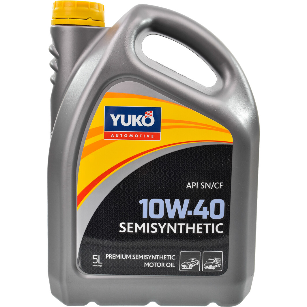 Моторна олива Yuko Semisynthetic 10W-40 5 л на Renault Megane