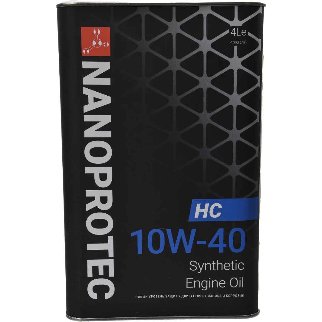 Моторное масло Nanoprotec HC-Synthetic 10W-40 4 л на Chevrolet Cobalt