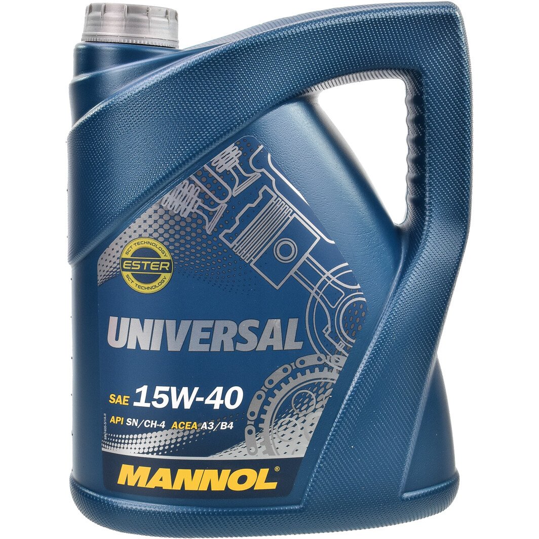 Моторна олива Mannol Universal 15W-40 5 л на Kia Rio