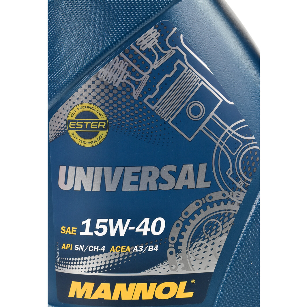 Моторна олива Mannol Universal 15W-40 5 л на Nissan NV200