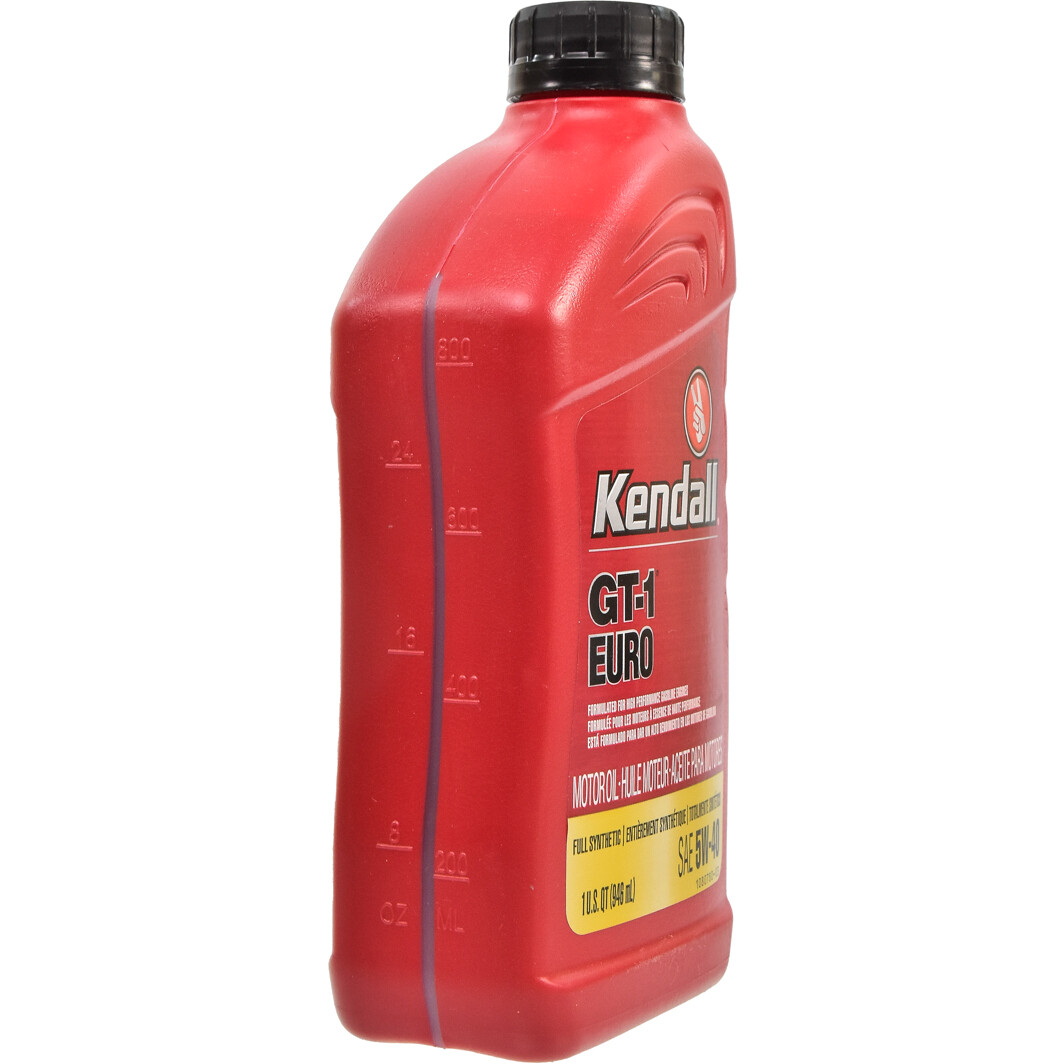 Моторна олива Kendall GT-1 EURO Premium Full Syntethic 5W-40 0,95 л на Ford Mustang