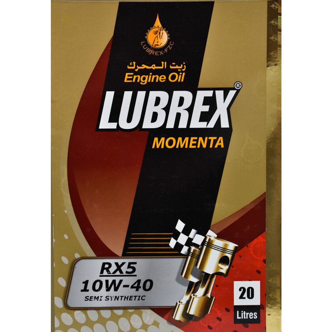 Моторное масло Lubrex Momenta RX5 10W-40 20 л на Alfa Romeo 156