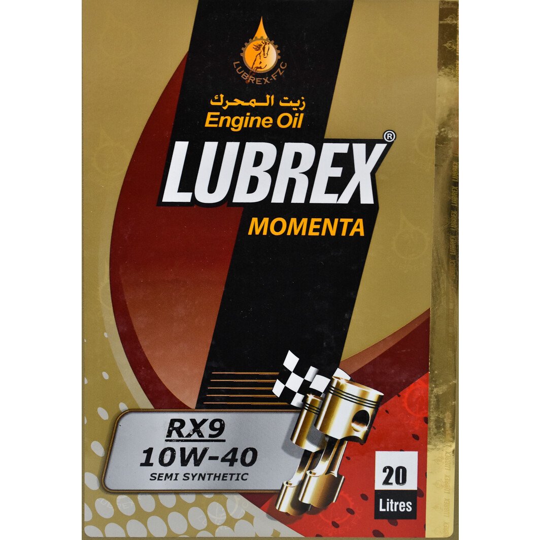 Моторное масло Lubrex Momenta RX9 10W-40 20 л на Mazda 2