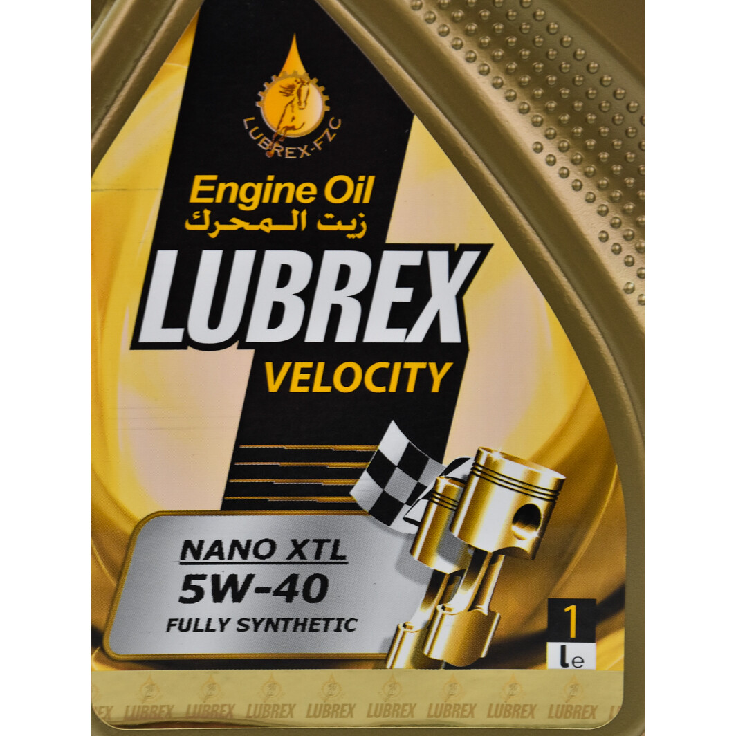Моторное масло Lubrex Velocity Nano XTL 5W-40 1 л на Ford Mustang