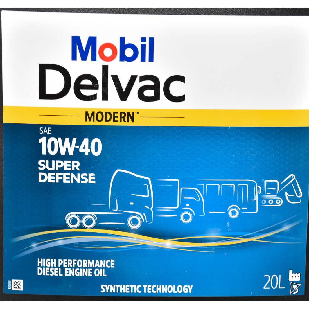 Моторное масло Mobil Delvac MX Extra 10W-40 на Ford B-Max