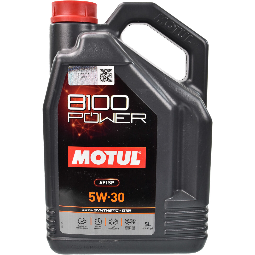 Моторна олива Motul 8100 Power 5W-30 5 л на Renault Kangoo