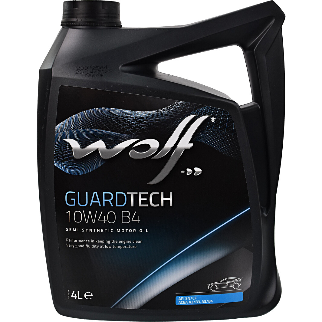 Моторна олива Wolf Guardtech B4 10W-40 4 л на Renault Sandero