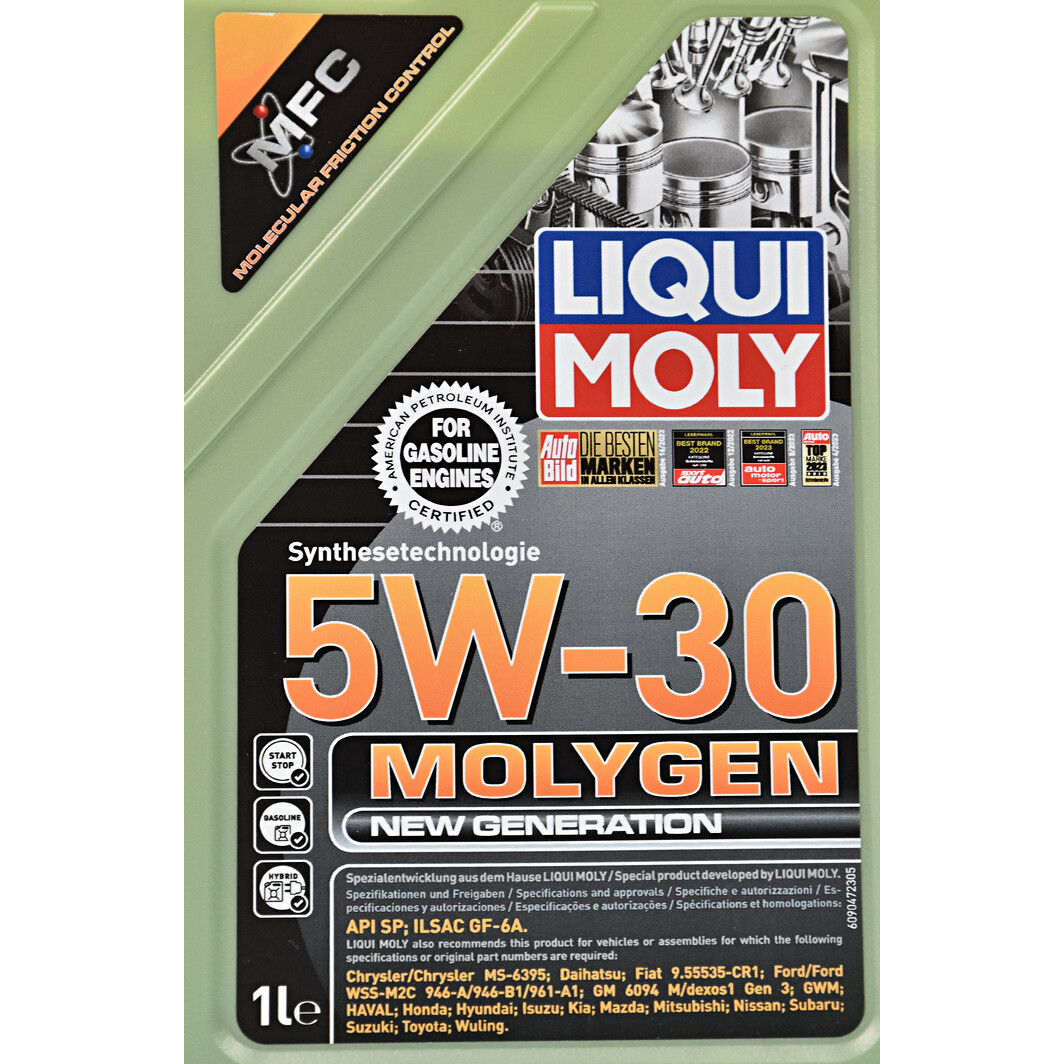 Моторна олива Liqui Moly Molygen New Generation 5W-30 1 л на Hyundai Tucson