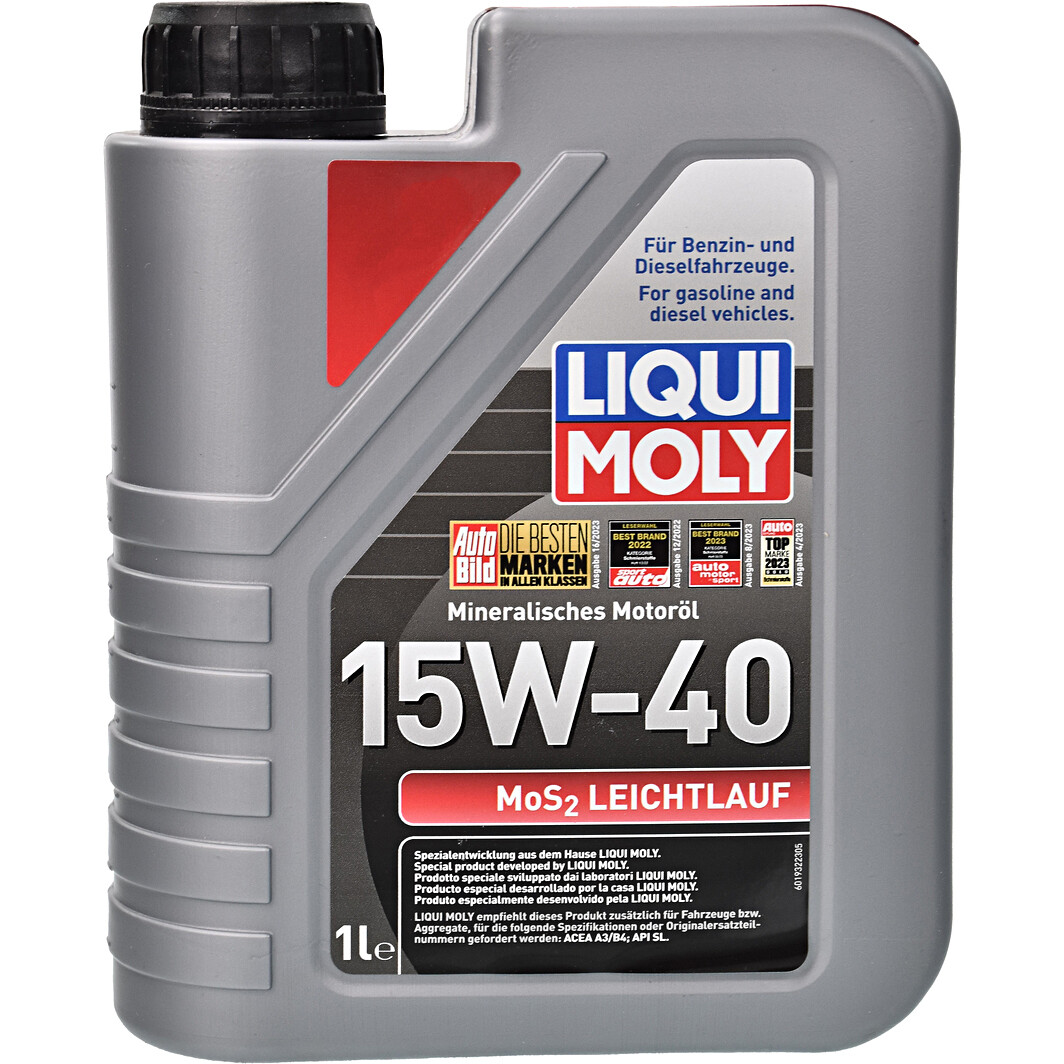 Моторна олива Liqui Moly MoS2 Leichtlauf 15W-40 1 л на Opel Sintra