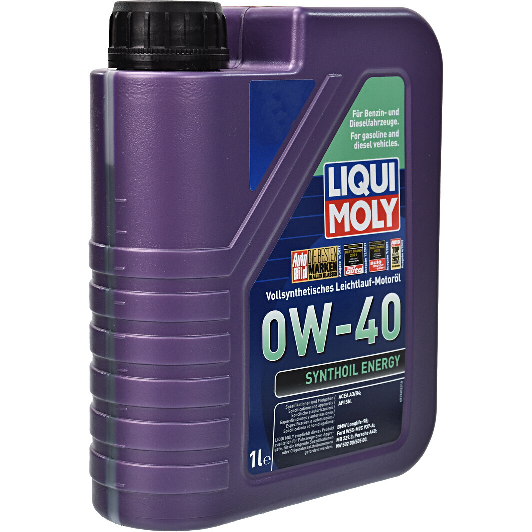 Моторна олива Liqui Moly Synthoil Energy 0W-40 1 л на Hyundai Terracan