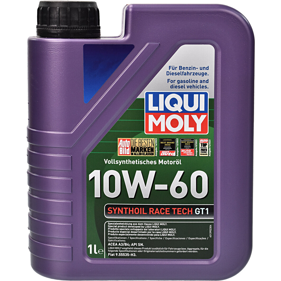 Моторна олива Liqui Moly Synthoil Race Tech GT1 10W-60 1 л на Subaru XT