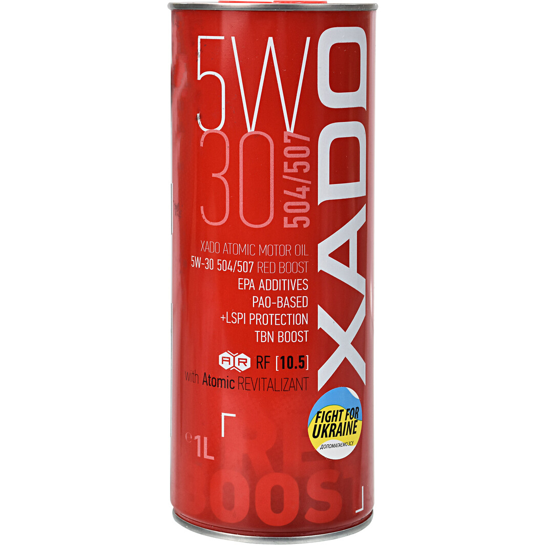 Моторное масло Xado Atomic Oil 504/507 Red Boost 5W-30 1 л на Mazda 6