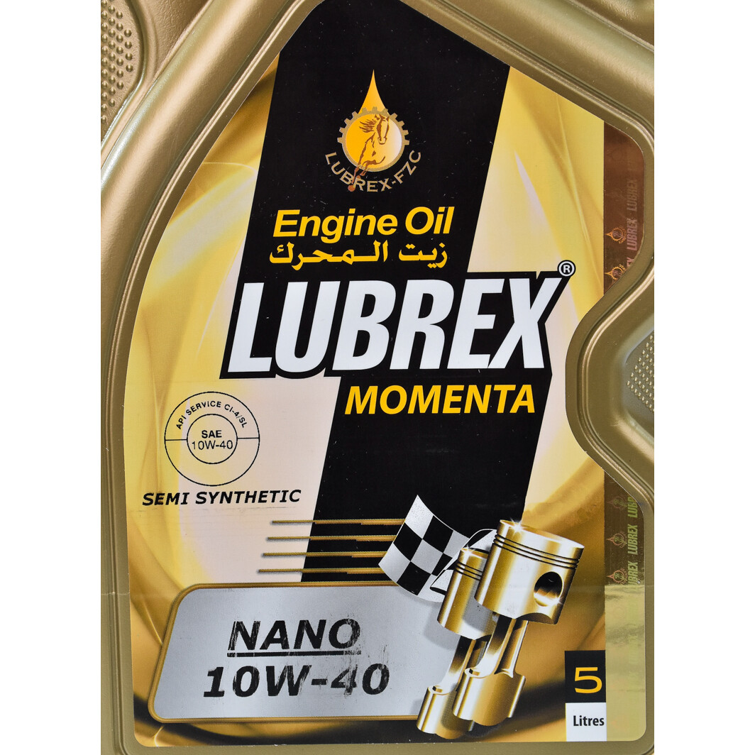 Моторное масло Lubrex Momenta Nano 10W-40 5 л на Daihatsu Move
