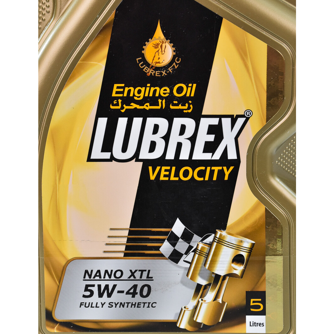 Моторна олива Lubrex Velocity Nano XTL 5W-40 5 л на Lexus IS