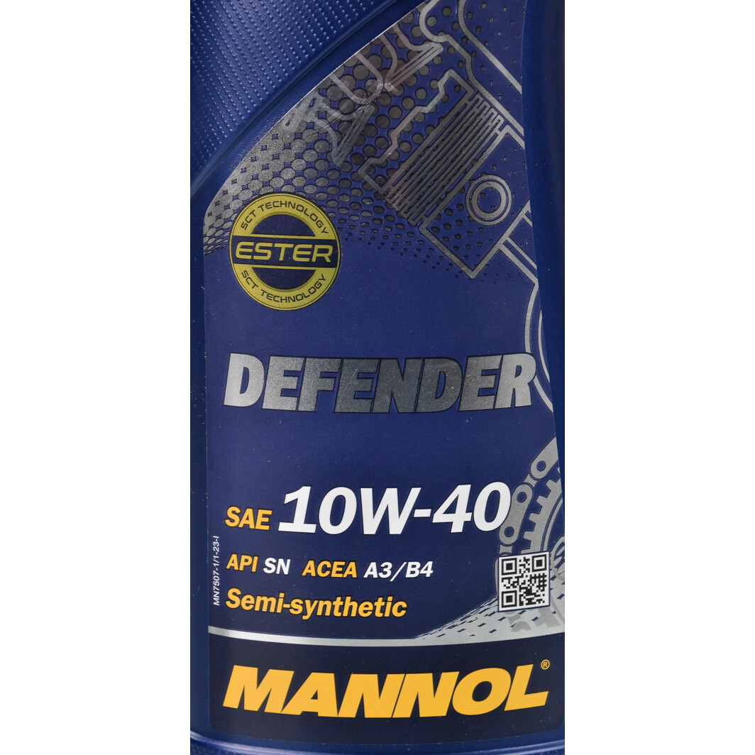 Моторное масло Mannol Defender 10W-40 1 л на Ford B-Max