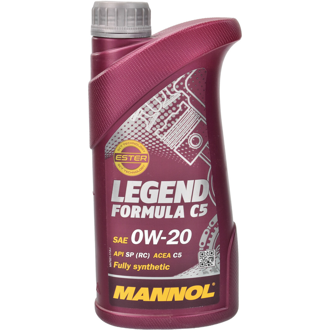 Моторное масло Mannol Legend Formula C5 0W-20 1 л на Ford B-Max
