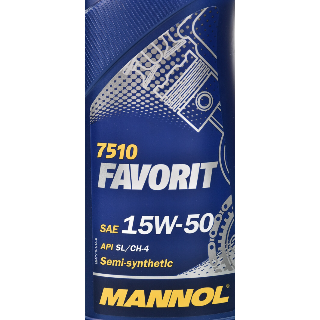 Моторна олива Mannol Favorit 15W-50 1 л на Daewoo Nubira