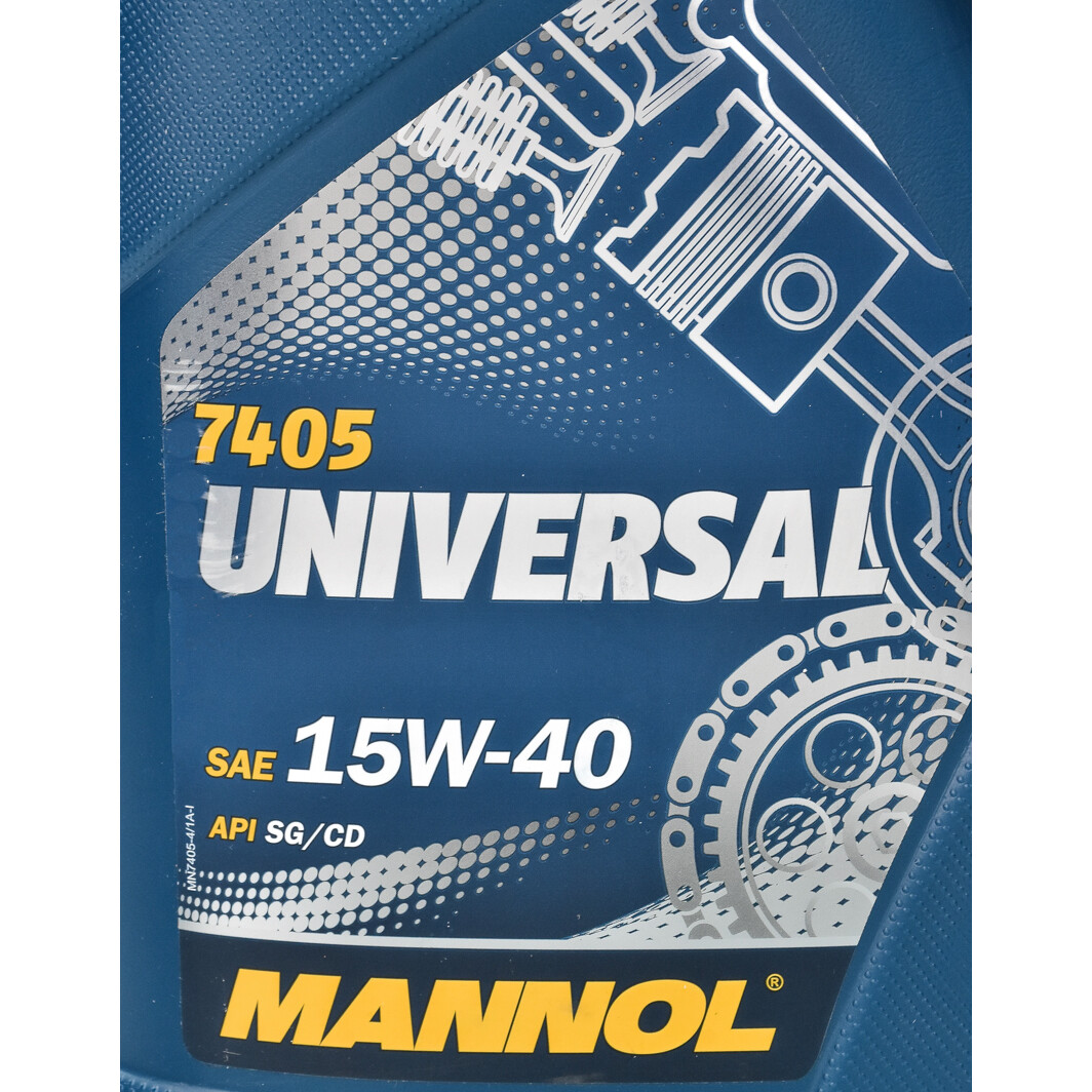 Моторна олива Mannol Universal 15W-40 3 л на Renault Trafic