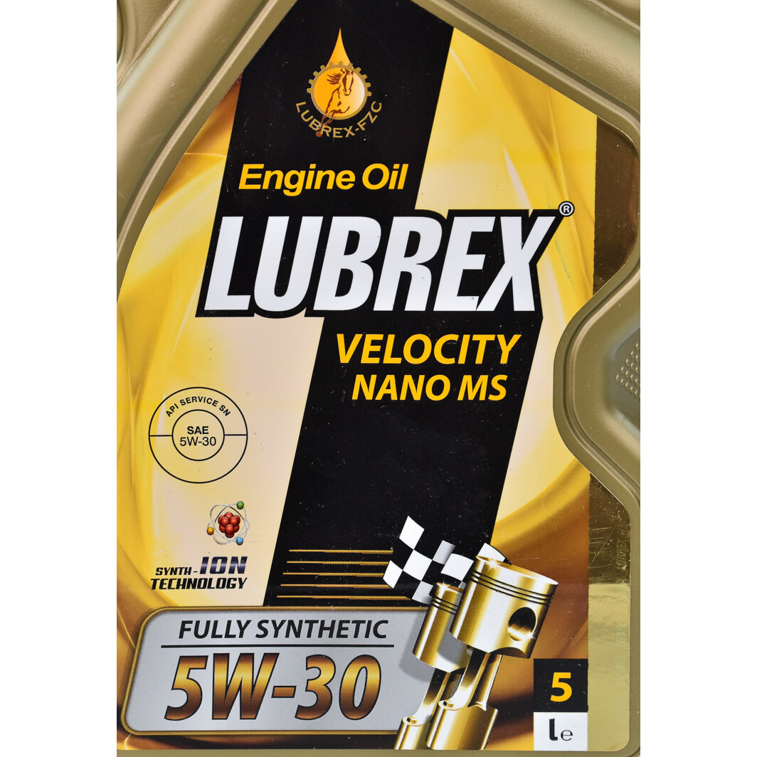 Моторное масло Lubrex Velocity Nano MS 5W-30 5 л на Peugeot 106
