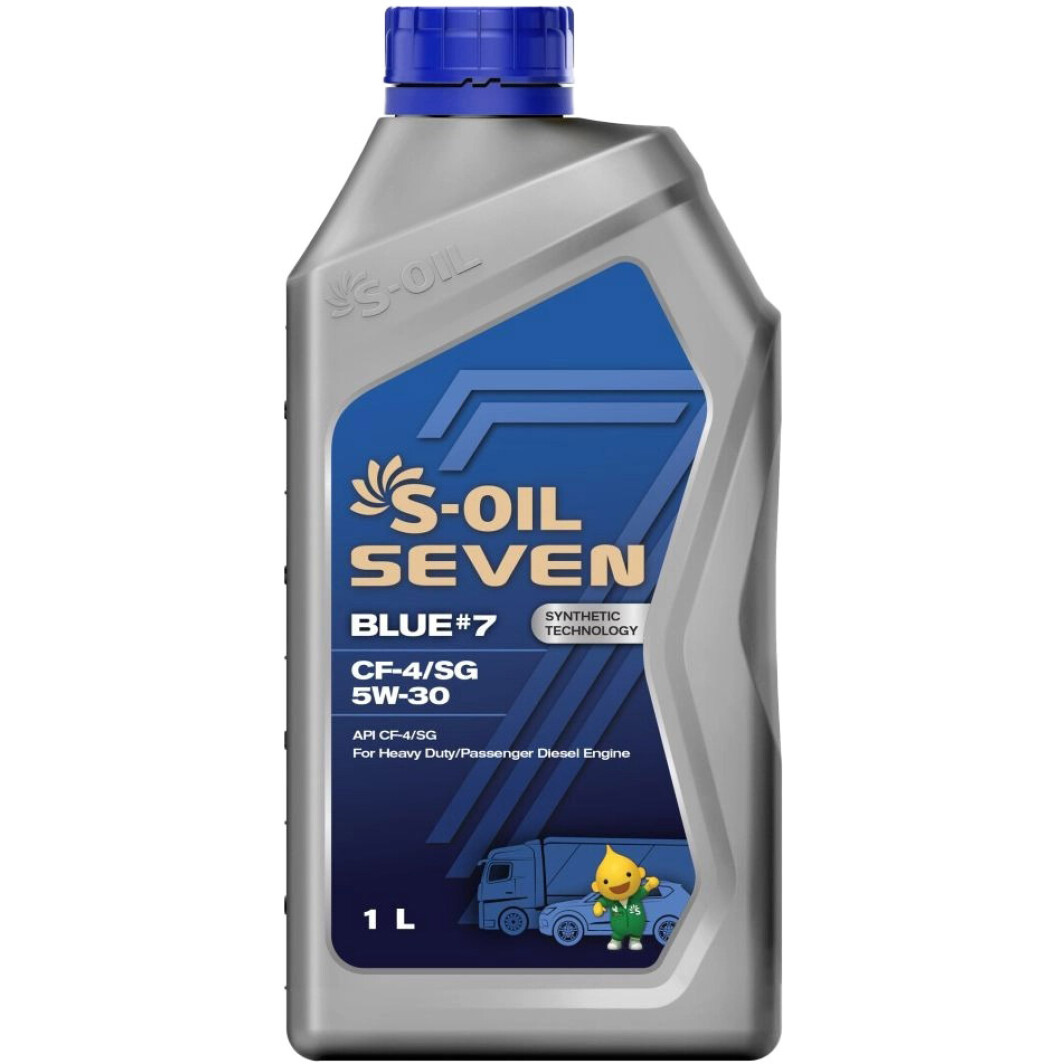 Моторна олива S-Oil Seven Blue #7 CF-4/SG 5W-30 1 л на Chevrolet Evanda