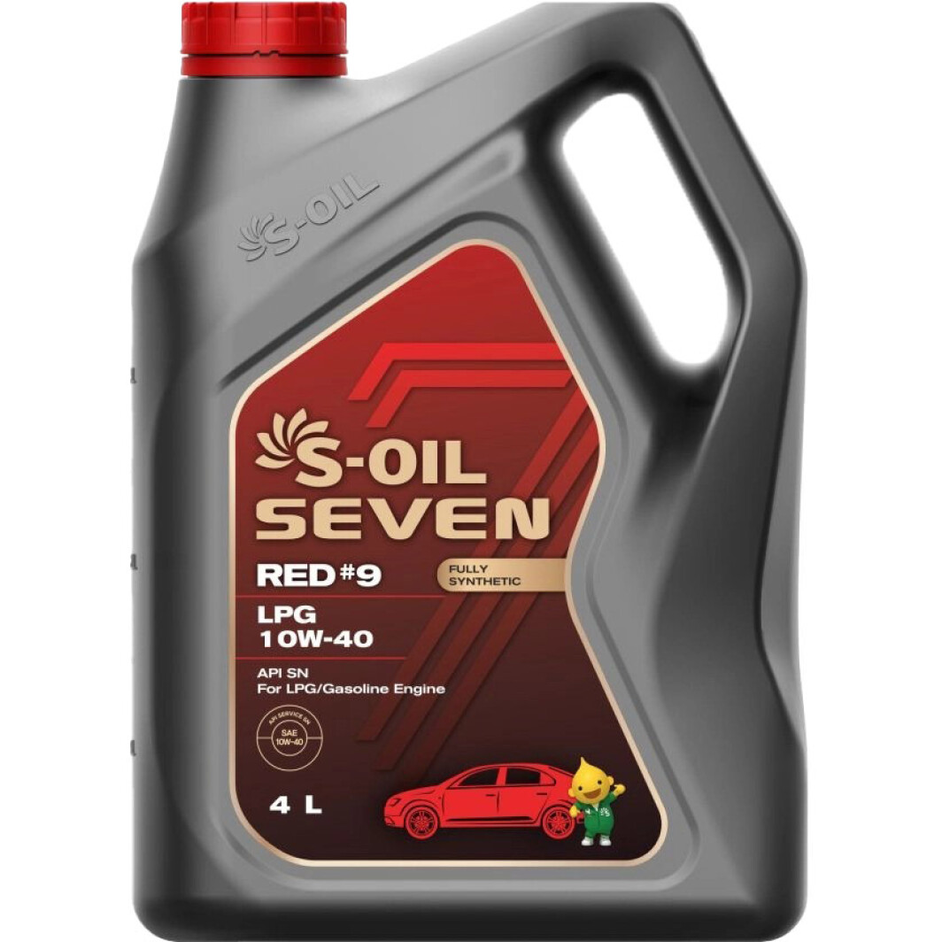 Моторна олива S-Oil Seven Red #9 LPG 10W-40 на Toyota Hiace