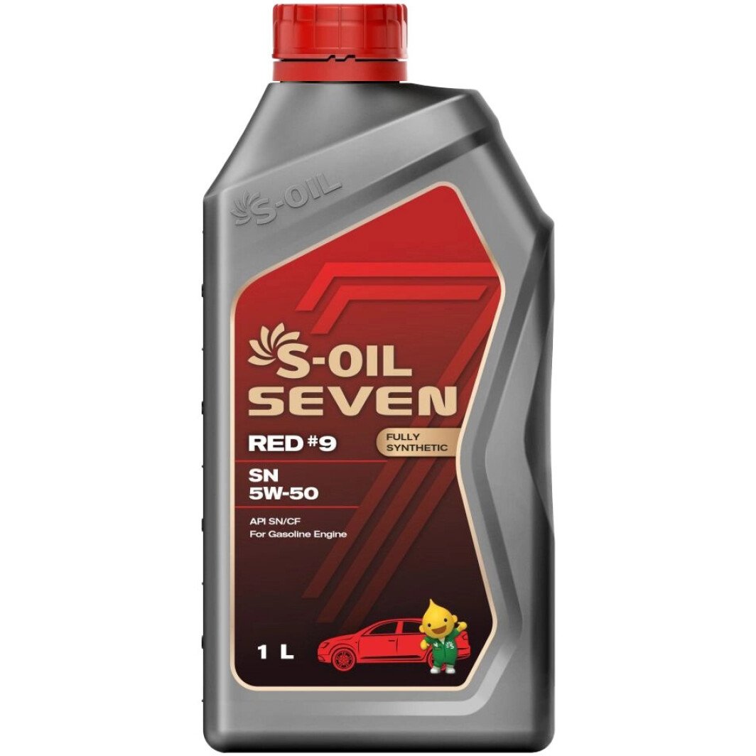 Моторное масло S-Oil Seven Red #9 SN 5W-50 1 л на Chevrolet Matiz