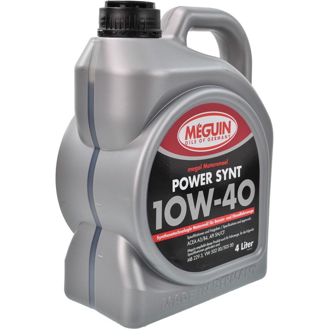 Моторна олива Meguin Power Synt 10W-40 4 л на Honda Jazz