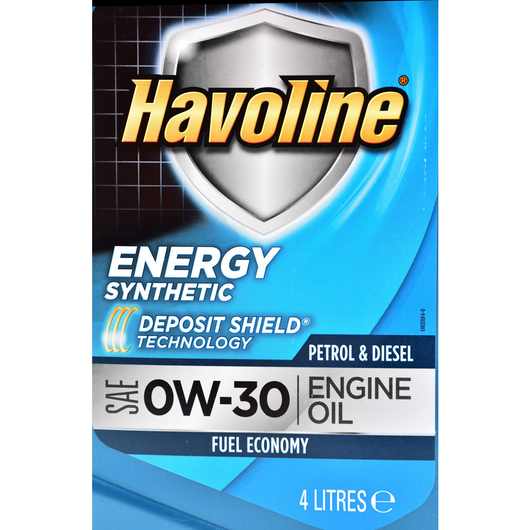 Моторное масло Texaco Havoline Energy 0W-30 4 л на Toyota Alphard