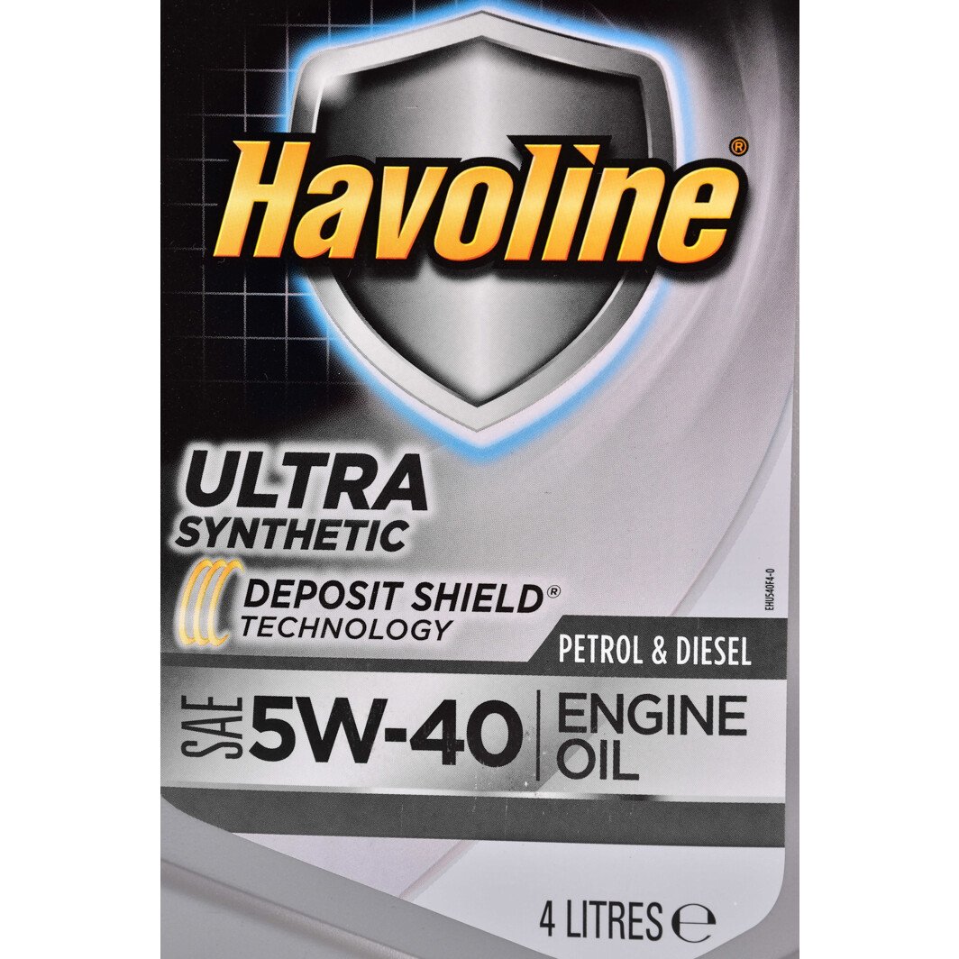 Моторна олива Texaco Havoline Ultra 5W-40 4 л на Hyundai i40