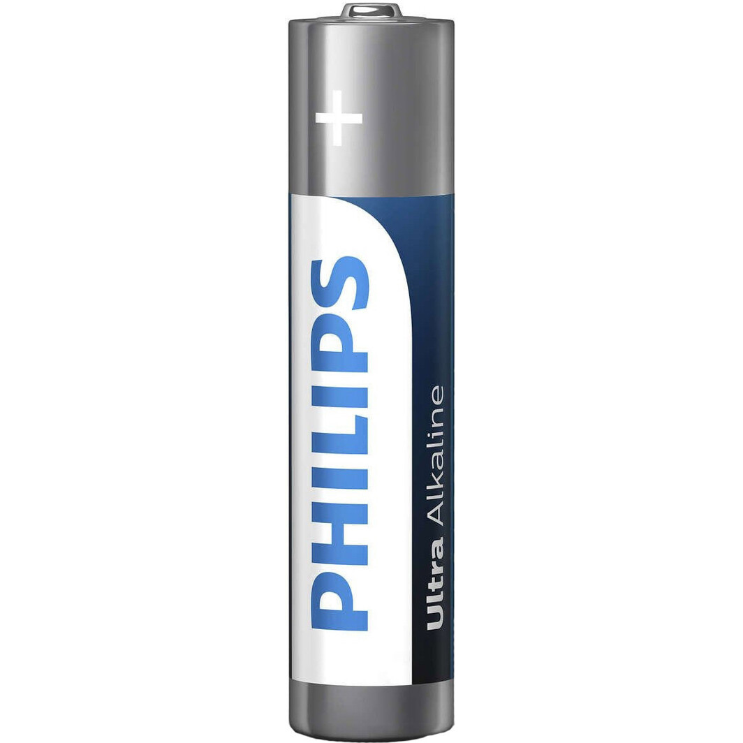 Батарейка Philips Ultra Alkaline lr03aaa AAA (мизинчиковая) 1,5 V 1 шт