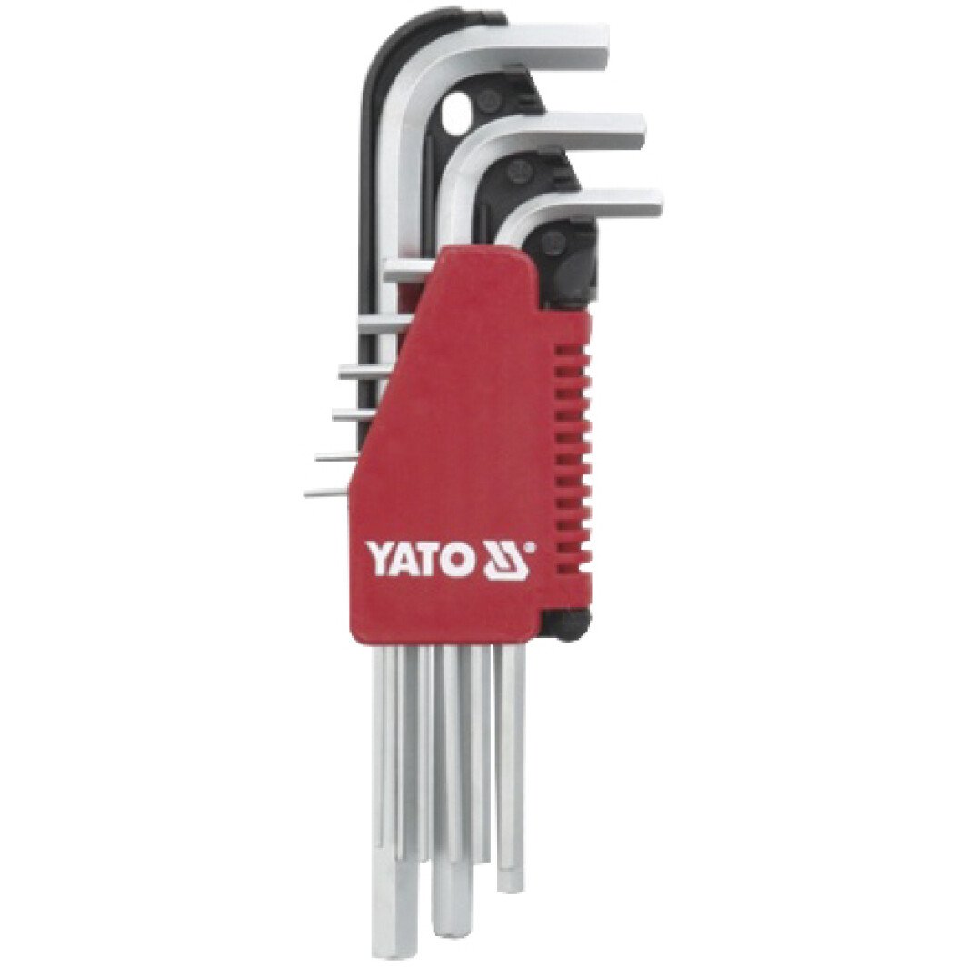 Набір ключів шестигранних Yato YT0502 2-10 мм 9 шт