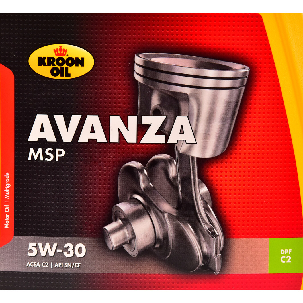 Моторна олива Kroon Oil Avanza MSP 5W-30 5 л на Jeep Commander