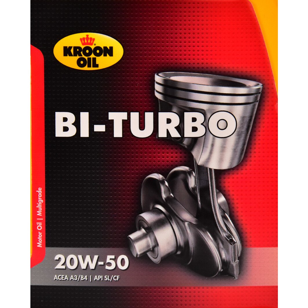 Моторна олива Kroon Oil Bi-Turbo 20W-50 1 л на Chevrolet Niva