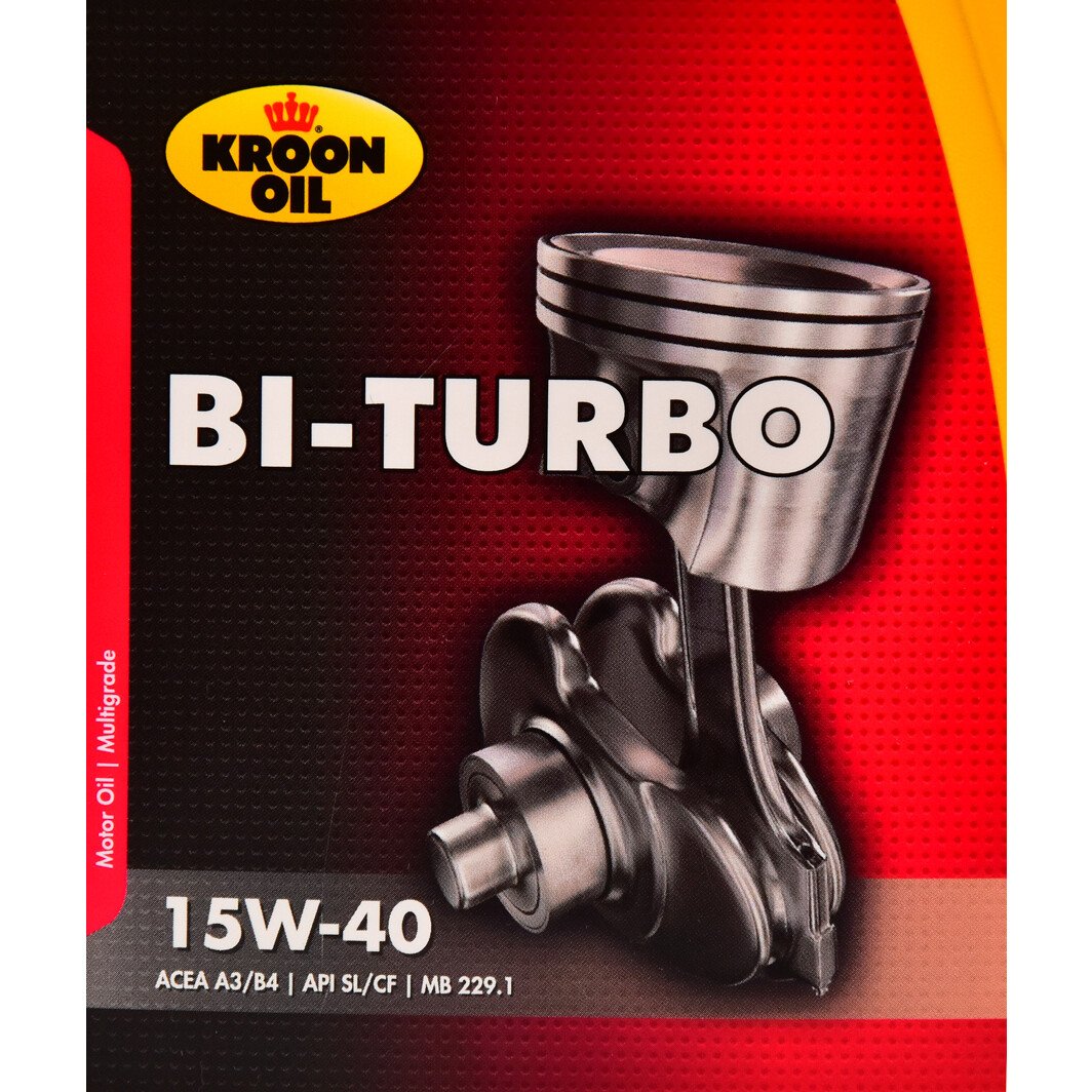 Моторное масло Kroon Oil Bi-Turbo 15W-40 1 л на Suzuki Kizashi