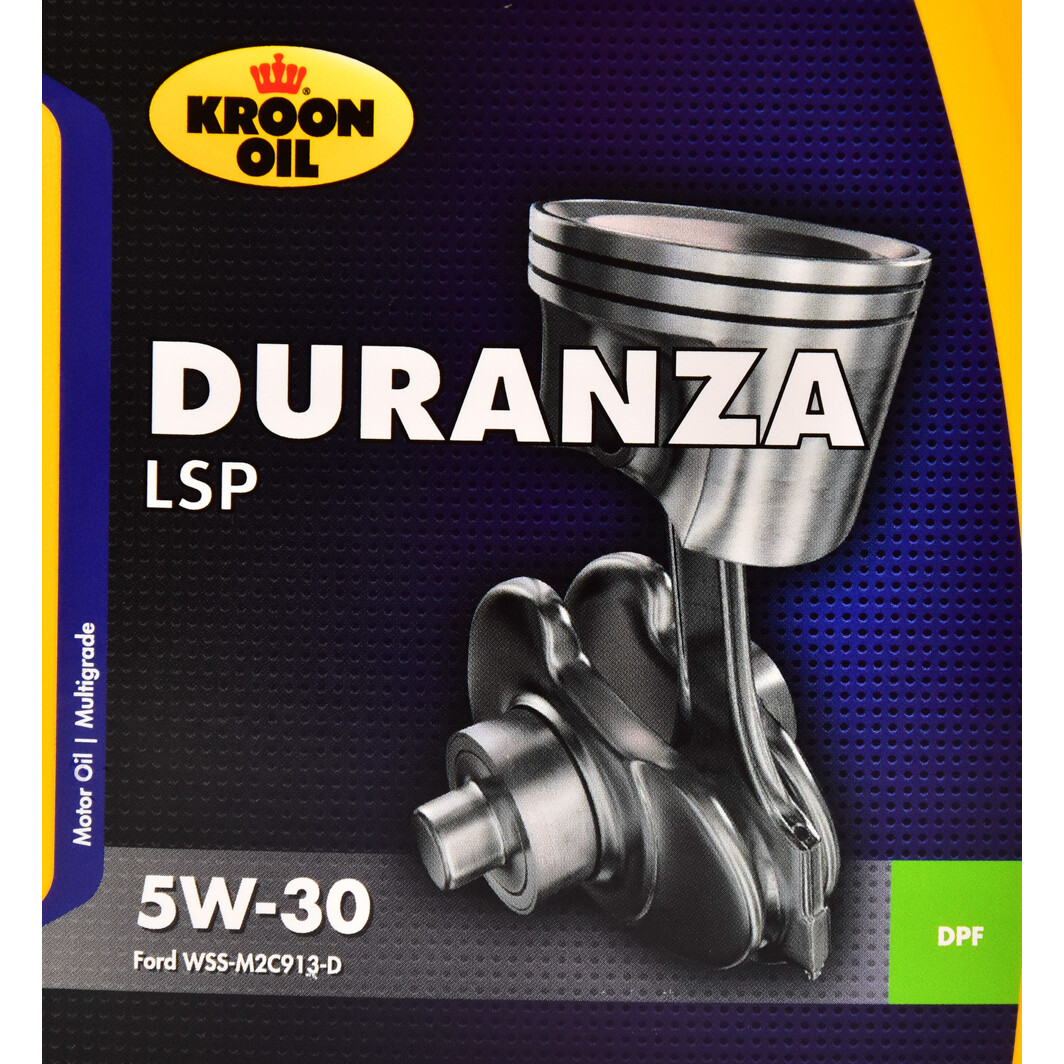 Моторна олива Kroon Oil Duranza LSP 5W-30 для SAAB 900 1 л на SAAB 900