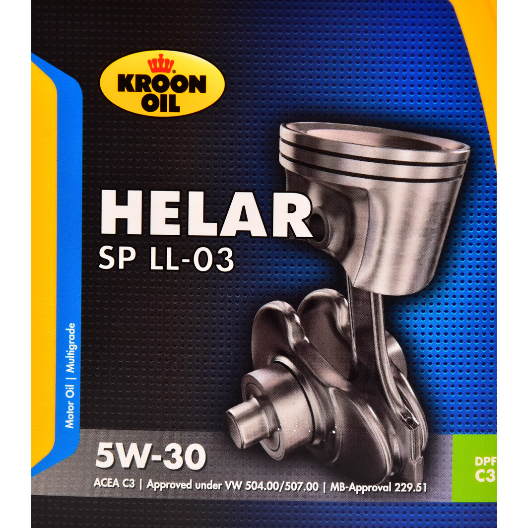 Моторна олива Kroon Oil Helar SP LL-03 5W-30 для Hyundai Equus 1 л на Hyundai Equus