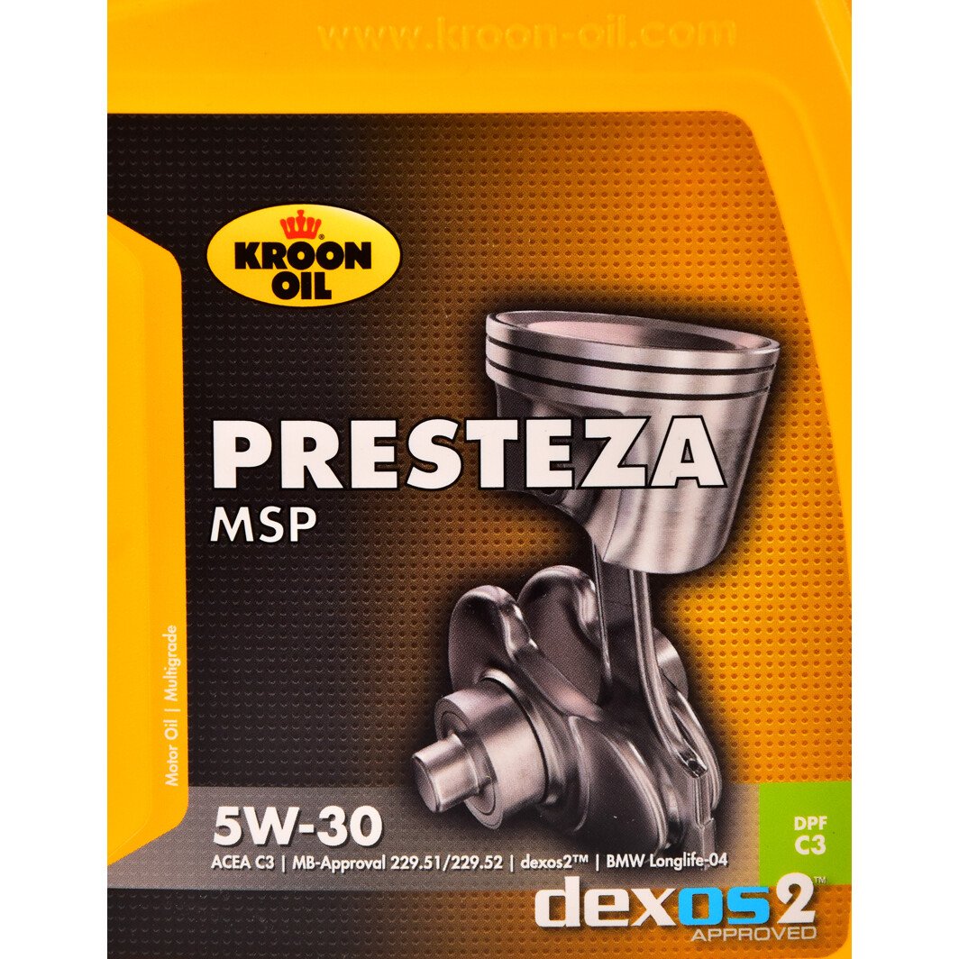 Моторное масло Kroon Oil Presteza MSP 5W-30 1 л на Citroen Xsara