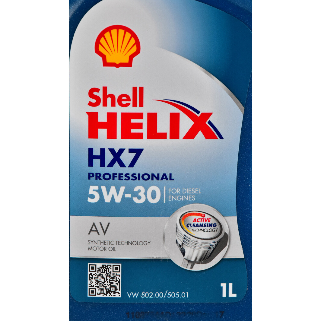 Моторное масло Shell Helix HX7 Professional AV 5W-30 1 л на Opel Tigra