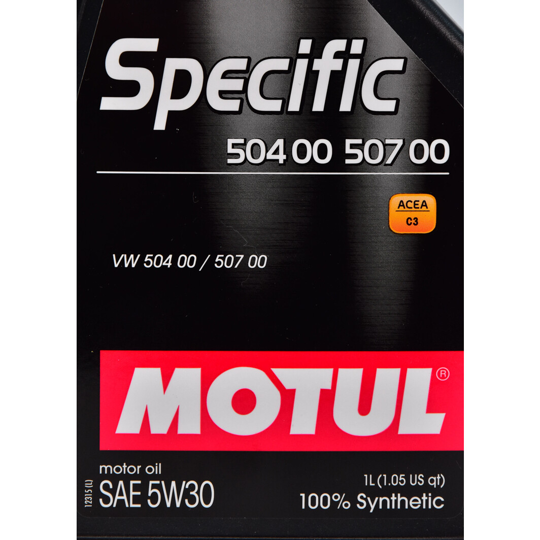 Моторное масло Motul Specific 504 00 507 00 5W-30 1 л на Peugeot 605