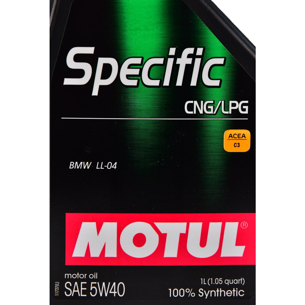 Моторное масло Motul Specific CNG/LPG 5W-40 1 л на SAAB 900