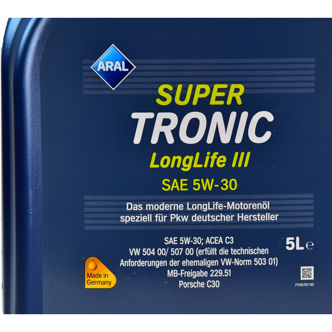 Моторное масло Aral SuperTronic LongLife III 5W-30 5 л на Opel Campo