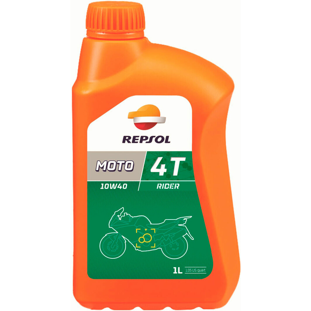 Repsol Moto Rider 10W-40 моторное масло 4T