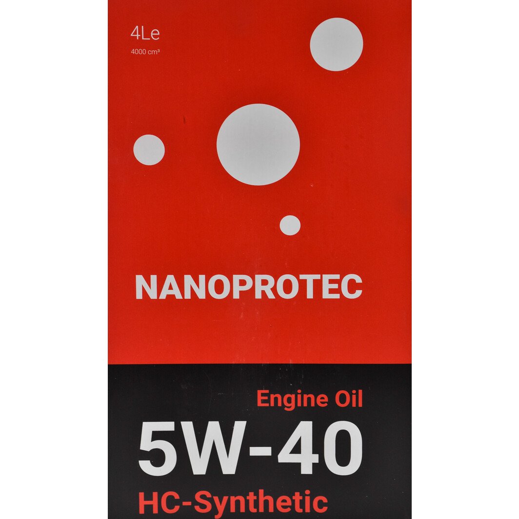Моторна олива Nanoprotec HC-Synthetic 5W-40 4 л на Dacia Logan