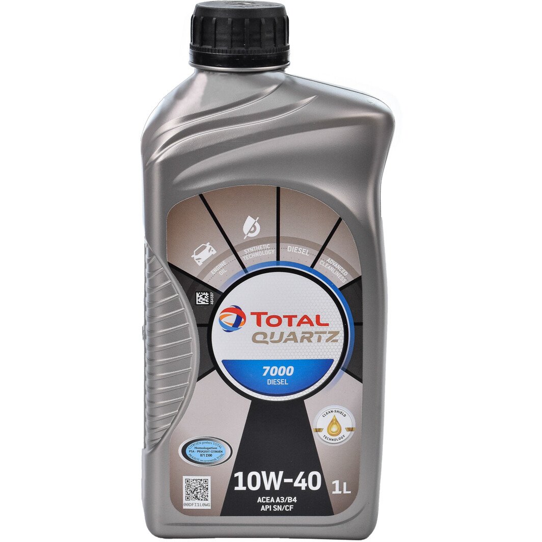 Моторна олива Total Quartz 7000 Diesel 10W-40 1 л на Toyota Soarer