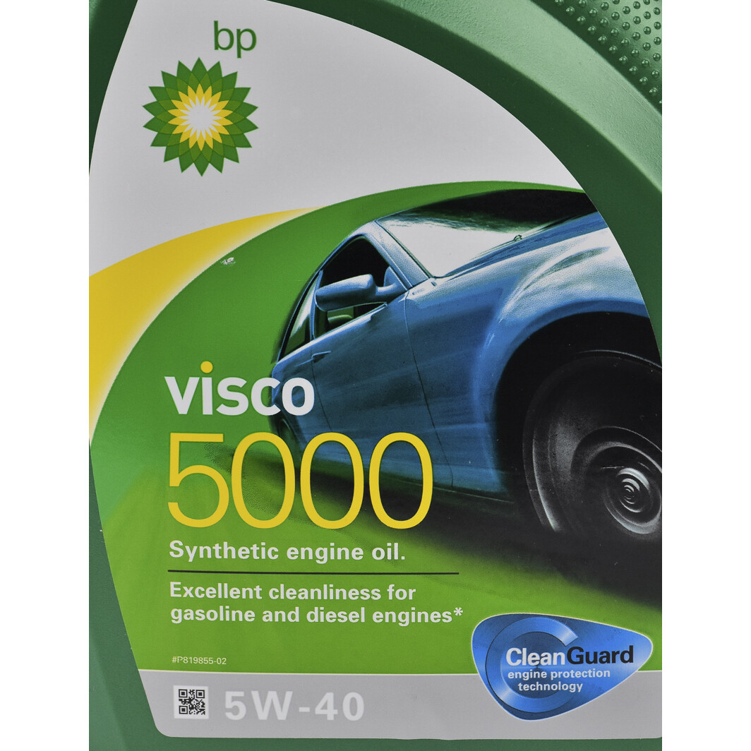 Моторна олива BP Visco 5000 5W-40 4 л на Volkswagen Amarok