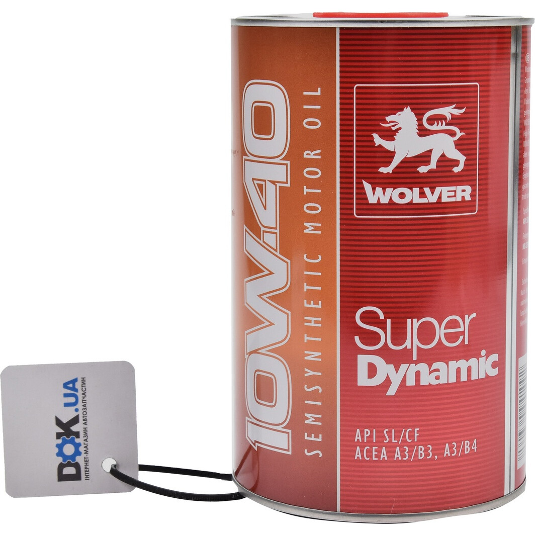 Моторна олива Wolver Super Dynamic 10W-40 1 л на Mercedes CLK-Class